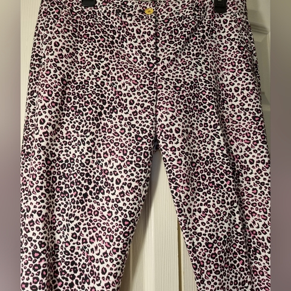 Micheal Kors Pink Black and White Pants 10P - Picture 9 of 10